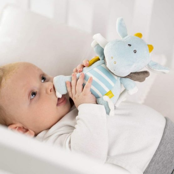 Fehn 065015 Dragon Music Box – Wind-Up Music Box with Removable Mechanism – for Babies and Toddlers from Birth Upwards – Dimensions : 17 cm - Image 2