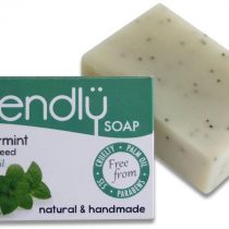 Friendly Soap Natural Handmade Peppermint & Poppy Seed Soap