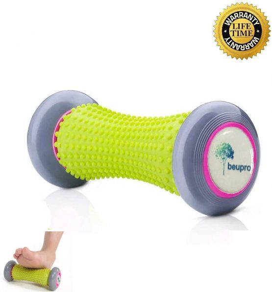Beupro Foot Massage Roller, Muscle Roller Stick for Plantar Fasciitis Recovery and Tight Muscles Relax