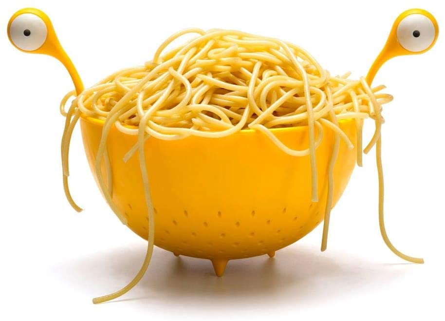 OTOTO Spaghetti Monster- Kitchen Strainer for Draining Pasta Vegetable