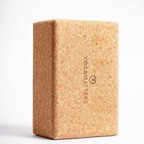 Yogamatters Large Cork Yoga Brick Block | Eco Friendly, Sustainable and Non-Toxic | Perfect for Yoga, Pilates, Training and Home Workouts