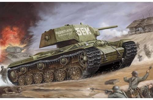 Trumpeter 1: 35 - Kv-1 Russian Ehkranami Tank Various - Image 2