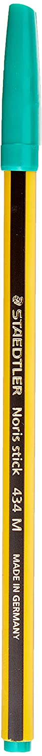 Staedtler Noris Ballpoint Pen (Multicolor, Green, Polypropylene), Colourful