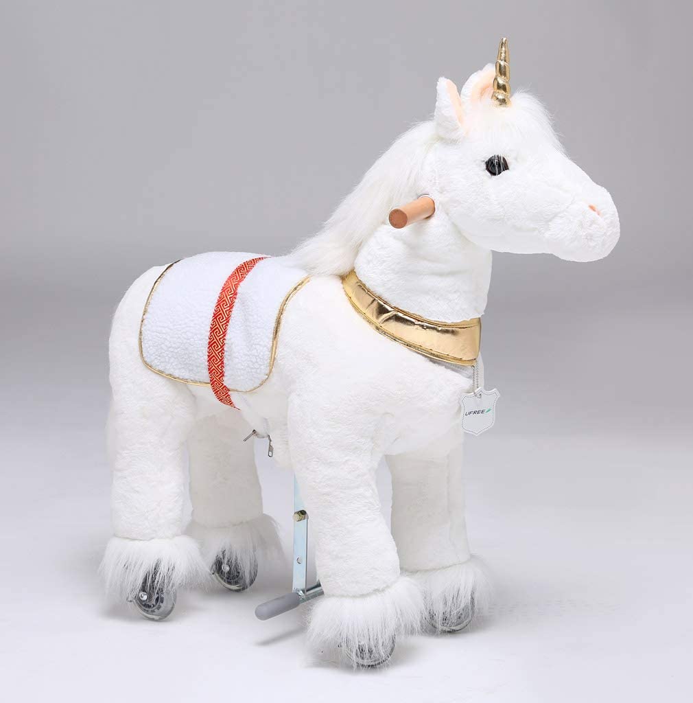 UFREE Horse Best Birthday Present for Boys. Action Pony Toy, Ride on Large 29'' for Children 3 Years Old to 6 years old - Image 3