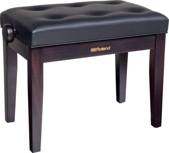 Roland Piano Bench in Rosewood with vinyl seat - RPB-300RW - Image 2