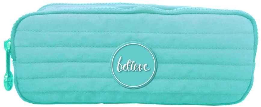 Dohe Double Pencil Case - Pastel - Green
