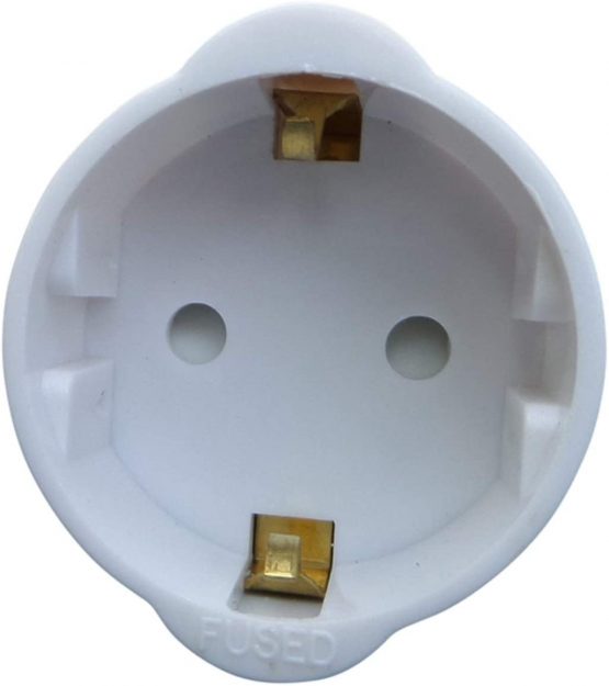ShaniTech UK Visitors Travel Adaptor European Euro Schuko to UK - Image 2