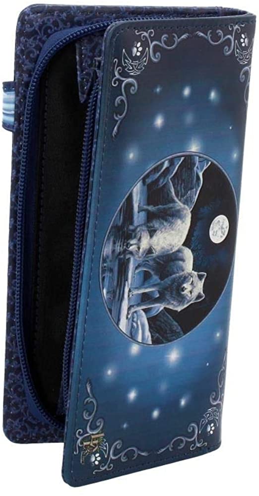 Nemesis Now Warriors of Winter Lisa Parker Embossed Purse 19cm Blue, PU, 18.5cm - Image 4
