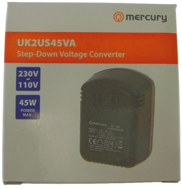 Mercury Stepdown voltage converter 230V - 110V 45W, black - Image 3