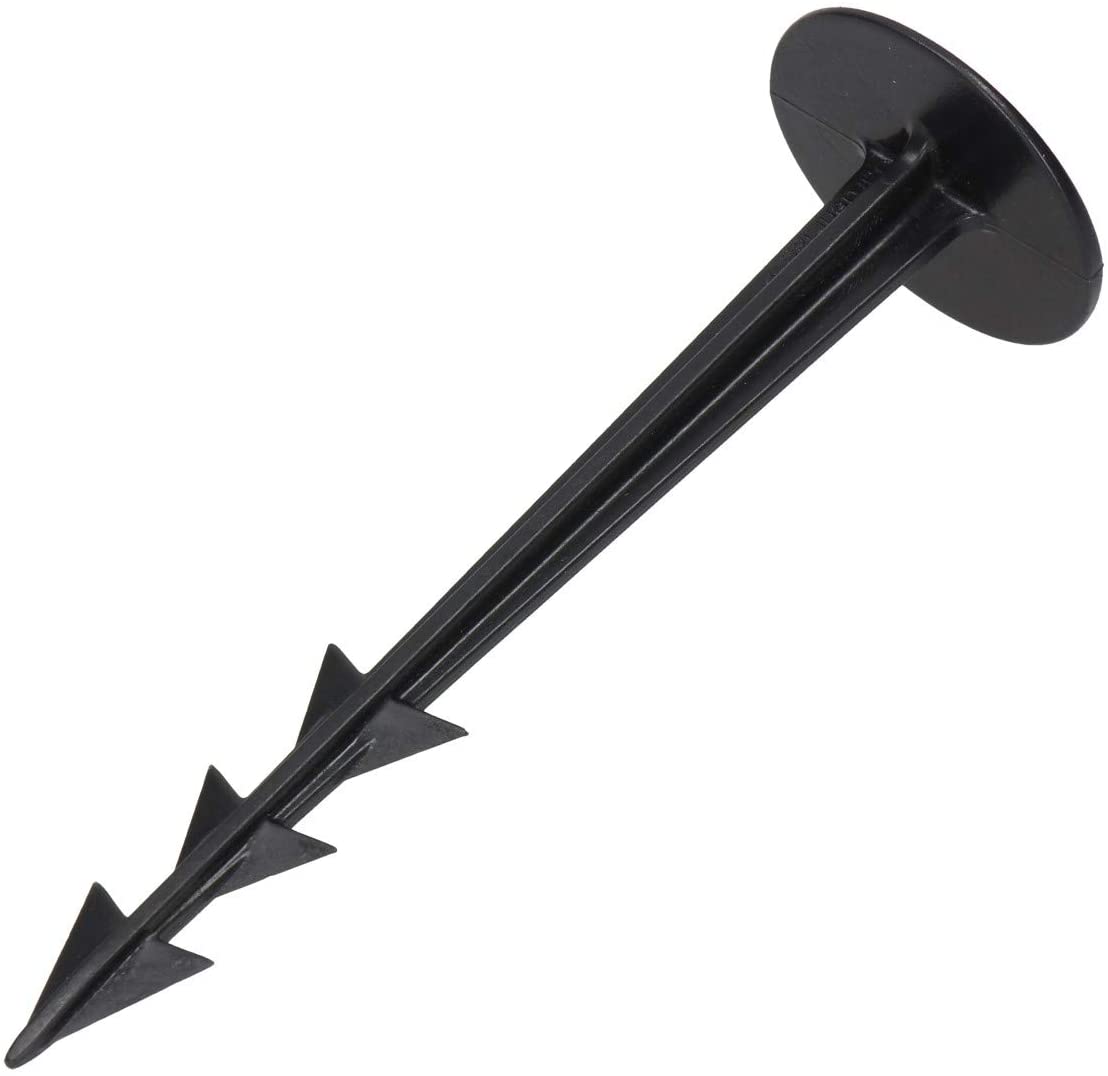 GARDENIX® Pack of 100 TerraPEG Securing Pegs Landscape Fabric Peg for Weed Fabric Ground Sheet Cover, Black - Image 4