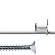 Fischer 25 dowels for plasterboard DUOTEC 10 S with Screw, Anchor Fixing for high Loads on Panels and Plates, Hole 10 mm, 540178