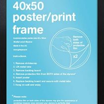 GB eye LTD FMMPA1BK , Black Frame-Mini, 40x50cm-Eton, Wood