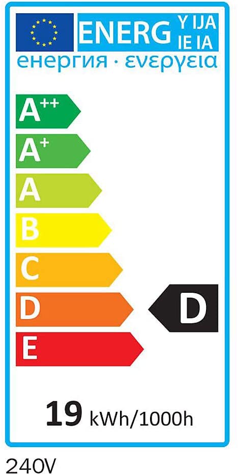 Diall Halogen Capsule Light Bulbs G9 219lm 230V 19W 4 Pack, White, 4 Count (Pack of 1) - Image 4