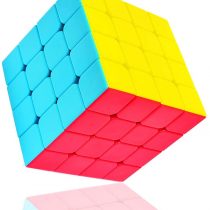 TOYESS Speed Magic Cube 4x4 Stickerless, Smooth Magic Cube 4x4x4, Professional Puzzle Cube, Brain Teasers Toys for Kids & Adults