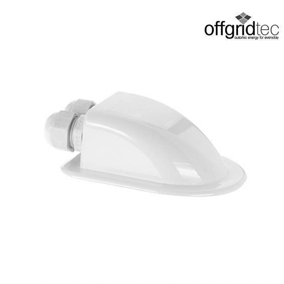Offgridtec roof duct 2-way white for motor home caravan boat solar cable duct ABS, 1 piece, 006420. - Image 2