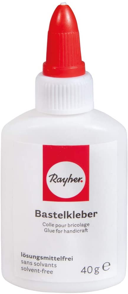 Rayher 3340600 Craft Glue Bottle 40g, Transparent