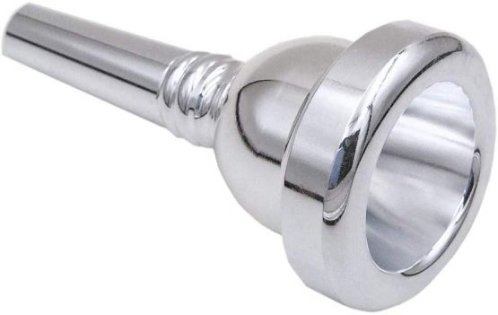 Missmore Trombone Mouthpiece 12C，Baritone and Euphonium Mouthpiece，Silver Plated - Image 3