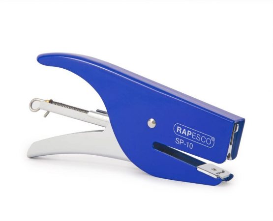 Rapesco 1329 SP-10 Stapling Plier, 12 Sheet Capacity, Blue
