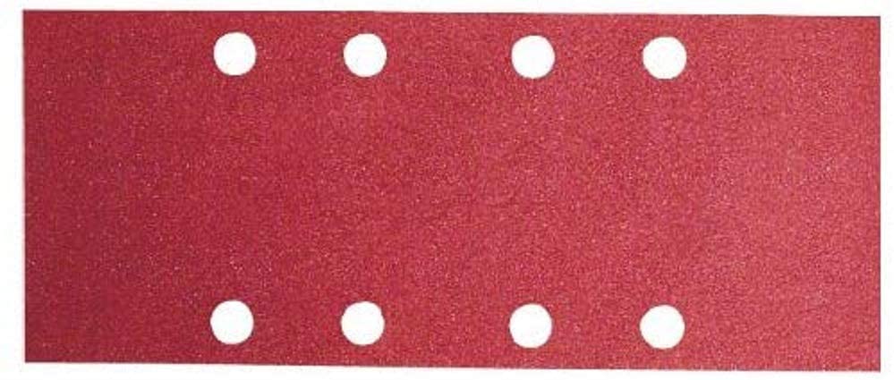 Bosch 2609256A99 Sanding Sheets Pack of 10 for Orbital Sanders 93 x 230 cm Number of Holes 8 Grit 240, Rot, 93 x 230 mm