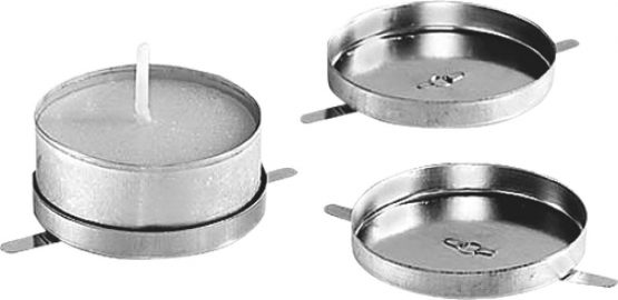 Folia 999 Tealight Candle Holder – Silver (Pack of 50) - Image 3