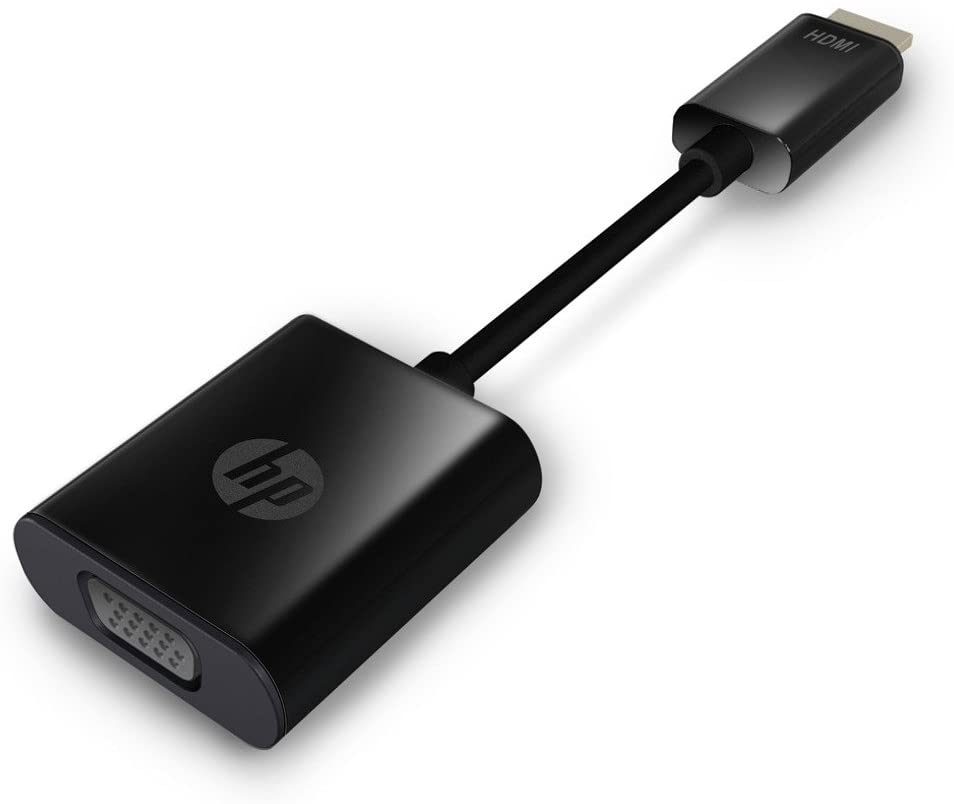 HP HDMI to VGA Adapter, Black