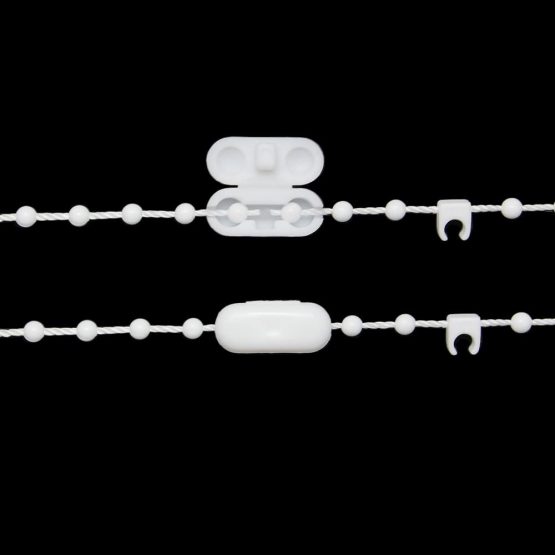 SelfTek Vertical Blind Accessories 12Pcs 89mm Vertical Blind Top Hangers,12Pcs Bottom Weights Slats,10M Bottom Chain and 10Pcs Chain Connector - Image 3