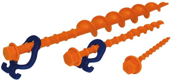Brunner Peggy Peg 610/122 Screw Pegs 20 cm (Set of 12)