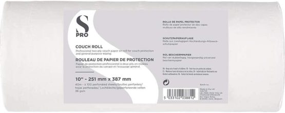 S-PRO White Couch Roll 10 Inch