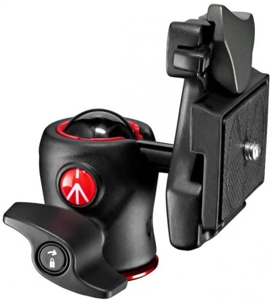 Manfrotto 490 Centre Ball Head, for Camera Tripods, Fluid Ball Head for Ergonomic and Functional Tripods, Camera Stabilizer, Photography Accessories, Simple and Intuitive - Image 2