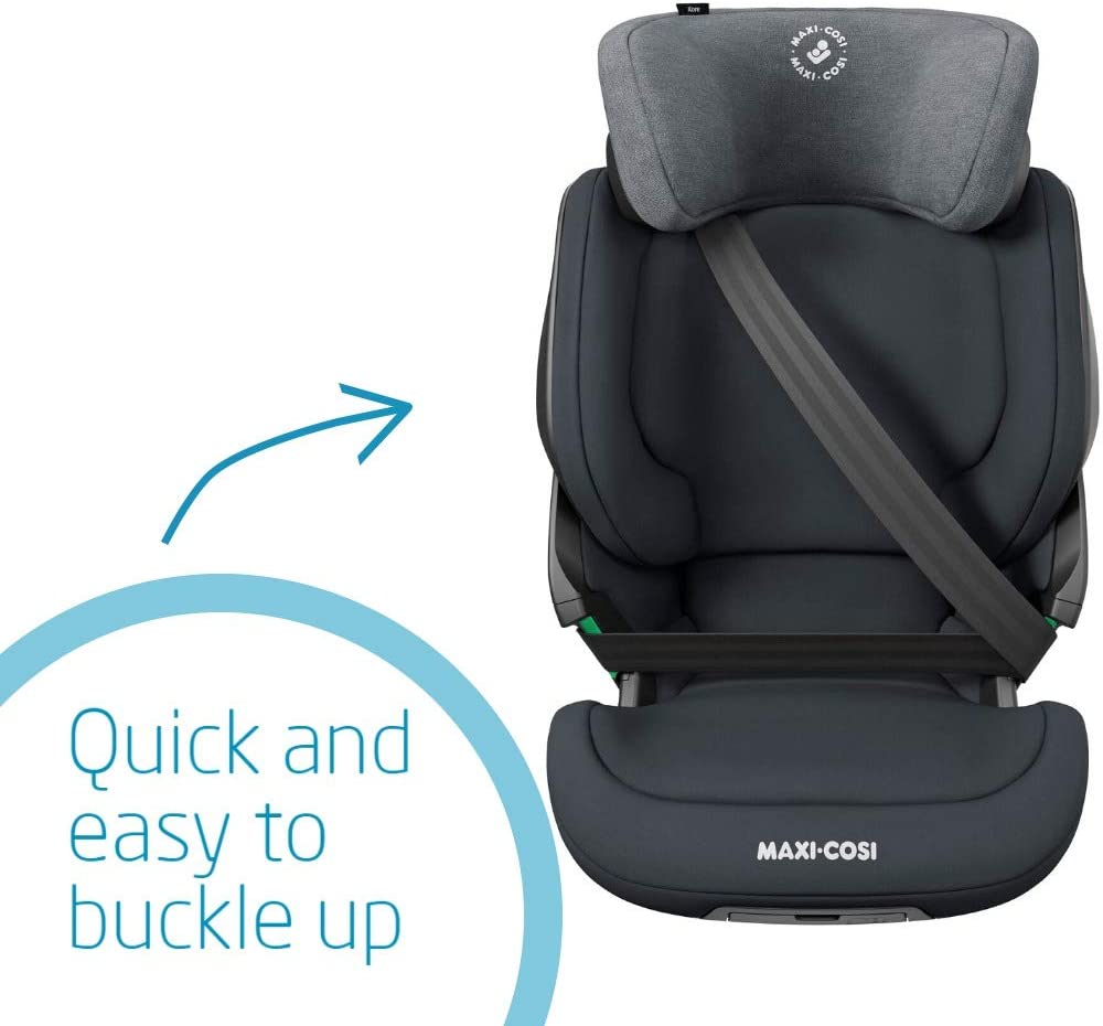 Maxi-Cosi Kore i-Size High Back Booster Seat, 3.5, 12 years, 100, 150 cm, ISOFIX Car Seat, Adjustable Height/Width - Image 4