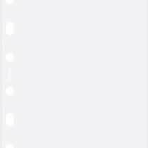 Filofax Pocket Transparent Envelope Top Opening