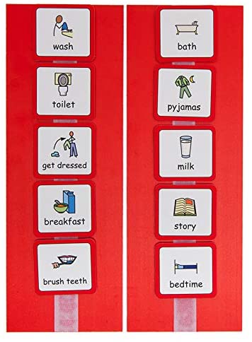 ASD Visual Timetable for Home with 35 Widgit(T) Symbols by Create ...