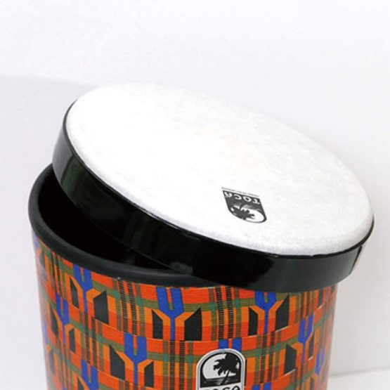 Toca Nesting Drums Tom Tom Freestyle II Finish: Kente Kloth, 16" TF2NT-16K - Image 3