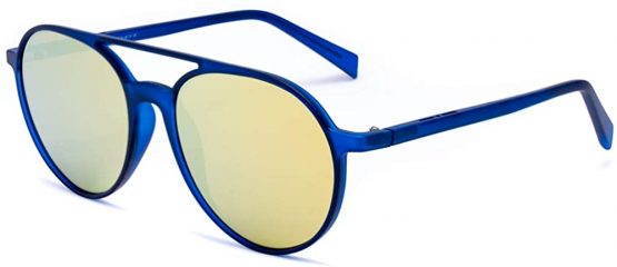 Italia Independent Unisex Adults’ 0038-022-000 Sunglasses, Blue (Azul), 53.0