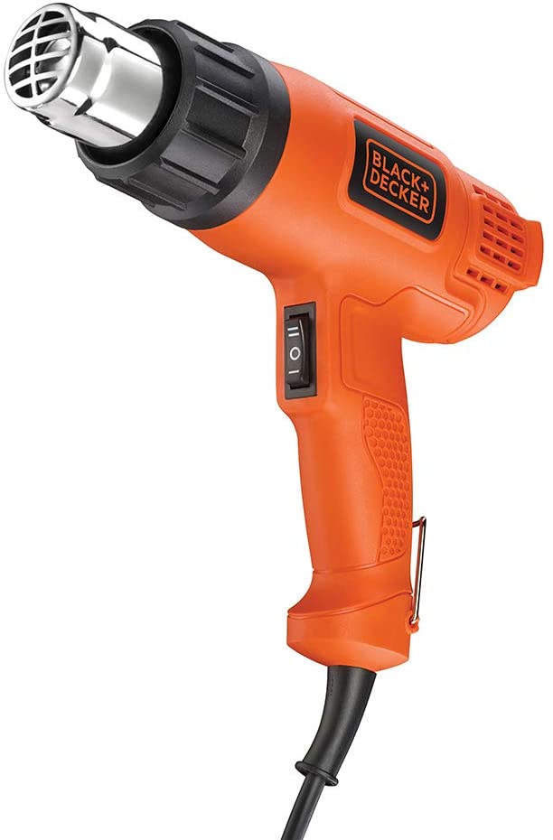 Black+Decker 1750W Heat Gun, KX1650-GB, Black/Orange - Image 2