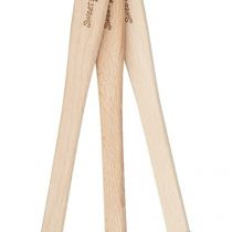 KitchenCraft Sweetly Does It Small Silicone Spatulas for Baking, Floral Design, 3 Piece Mini Spatula Set