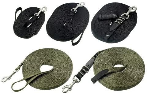 Karlie Art Sportiv Tracking Dog Lead, 5 m x 15 mm, Black