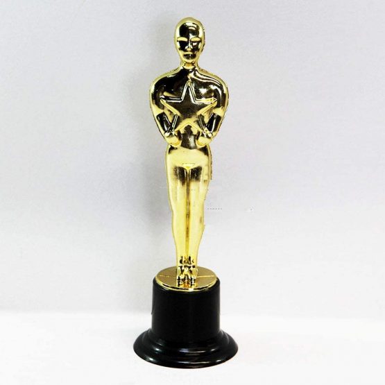 Toyvian 12pcs Golden Award Trophy Reward Prizes for Party Celebrations Ceremony Appreciation Gift Sport Awards - Image 2
