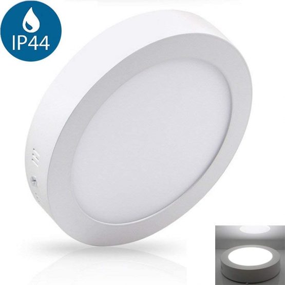 6W Surface Mounted Led Ceiling Light Fittings (Waterproof), 6000K Cool White. Led Bathroom Light Ceiling for Kitchen, Hallway, Living Room, Soft Daylight Flush Mounted Ceiling Lights. (AC 110-265V)