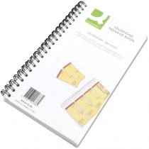 Q-Connect KF01338 Telephone Message Book 320 Messages Self-Stick