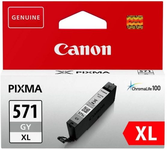 Canon CLI-571XL High Yield Ink Cartridge - Grey