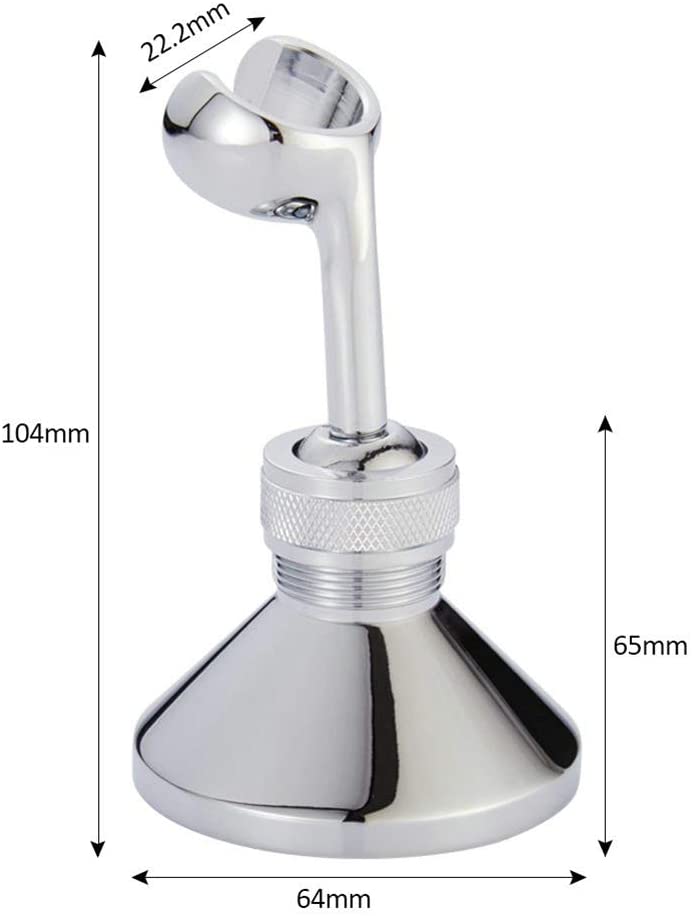 Hand Held Shower Holder, Omnidirectional Copper Shower Head Bracket