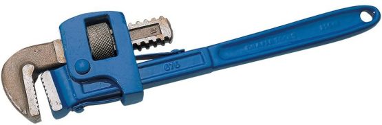 Draper 17184 Adjustable Pipe Wrench, 250mm, Blue