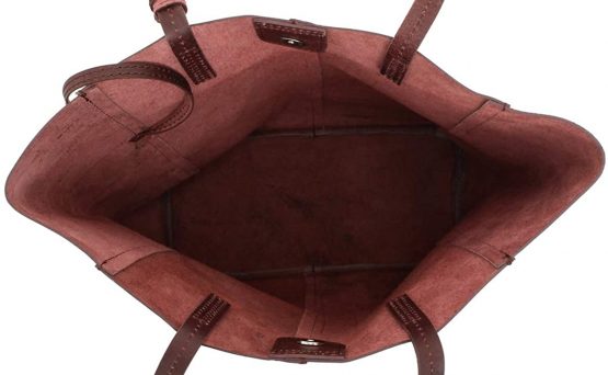 Gusti Handbag Leather Ladies Men big Cassidy Shopper 13L Shoulder Bag (Black, Wine Red, Brown) - Image 4