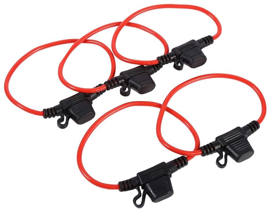 5pcs In Line Blade Holder Standard Mini Blade Holder Automotive Car Truck Waterproof Blade Holder Splash Proof 12V 30A in line holder 12v