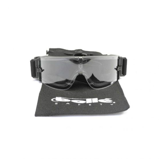Bolle X800I Ultra-Ventilated Nylon Goggle, Black