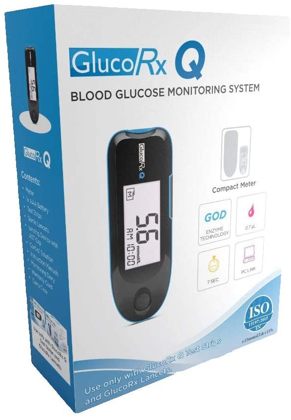 GlucoRx Q Blood Glucose Monitoring System - Image 2