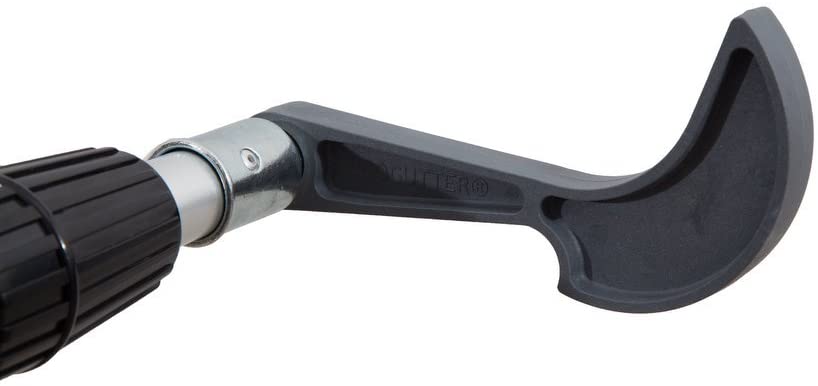 PROGUTTER 3603 half round gutter cleaning scraper, Grey, 21.0 cm*14.0 ...