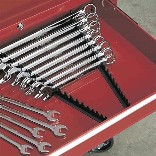 Sealey Wr01 Sharks Teeth Spanner Rack 2Pc, White, 2.1cm x 6.9cm x 49.9cm - Image 2
