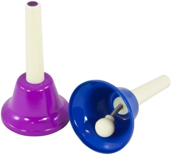 Percussion Workshop HB8 Coloured Hand Bells (Pack of 8) - Image 3